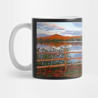 Lake Placid Upstate New York NY Adirondacks Autumn Mug
